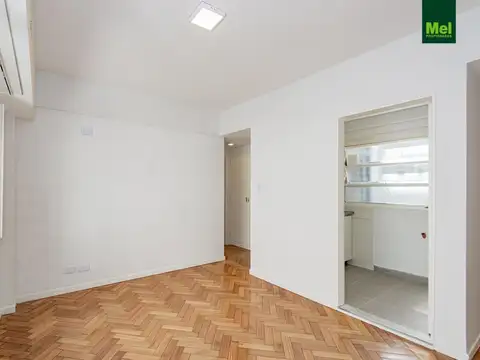 Departamento 2 ambientes con 1 baño