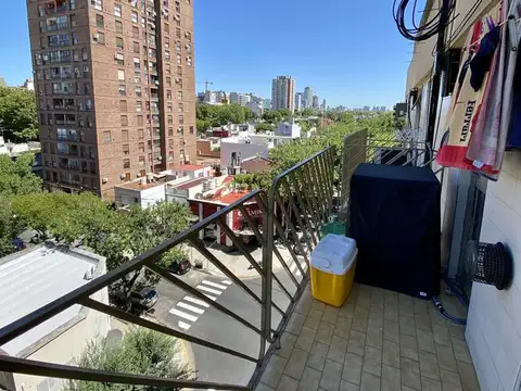 Departamento 2 ambientes con 1 baño