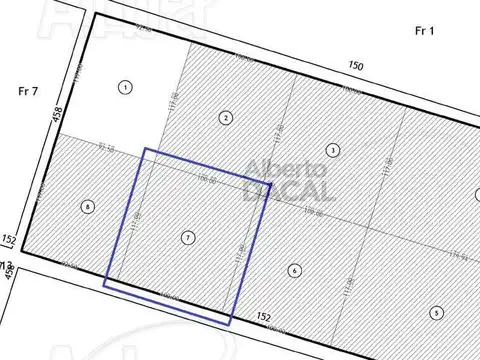 Terreno en Venta de 11700,0 m2