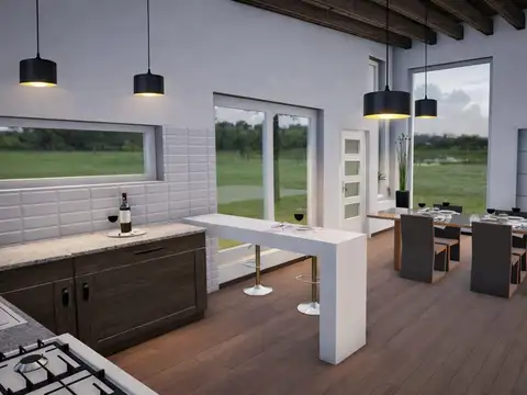 Casa 4 ambientes con 2 baños