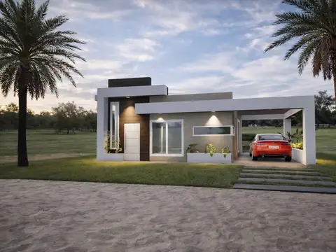 Casa de 4 Ambientes en Barrio Casuarinas Club de Campo con Seguridad las 24hs y Amenities. Acepta Pe