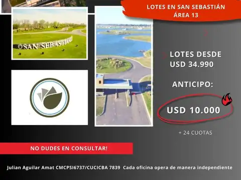 Venta Terreno  San Sebastián