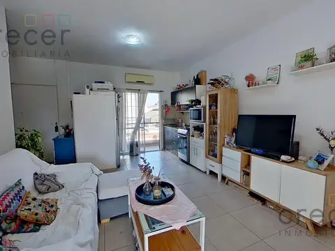 Departamento 2 ambientes con 1 baño