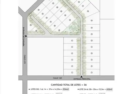 Terreno en Venta 12  mts Frente