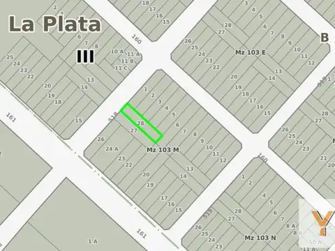 Terreno en Venta de 500,0 m2