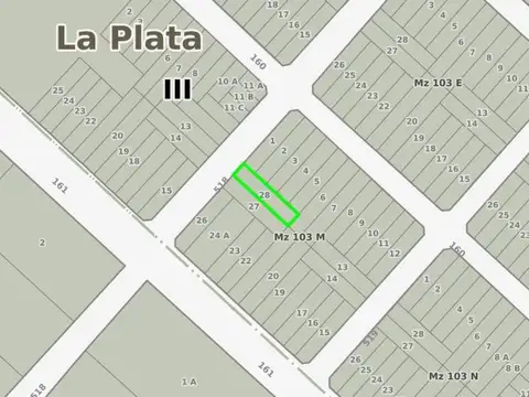 Terreno en Venta de 500,0 m2