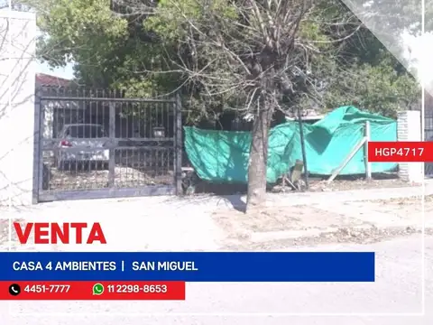 Casa - Venta - Argentina, San Miguel - San José 5241