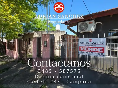 Casa en Venta en Centro  - Campana, USD 65.000