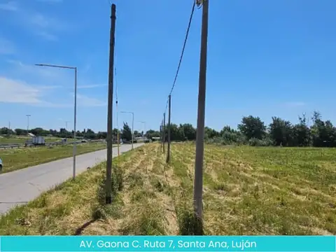 Fracción de Lotes en Santa Ana, Luján en Venta