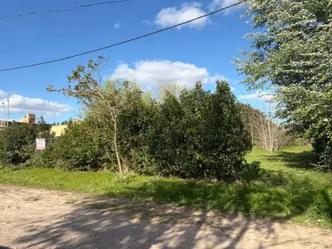 Amplio lote de 1.077 mts. en zona ribereña con luz y agua.