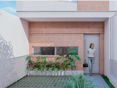 Casa 3 ambientes con 1 baño