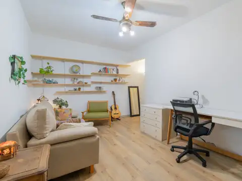 Departamento 2 ambientes con patio