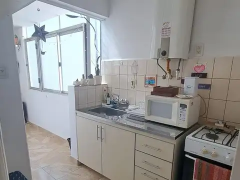 Departamento 2 ambientes con 1 baño