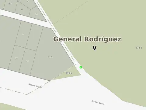 Terreno en Venta 109  mts Frente