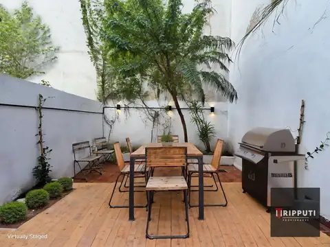 DEPARTAMENTO VENTA RECOLETA CON PATIO