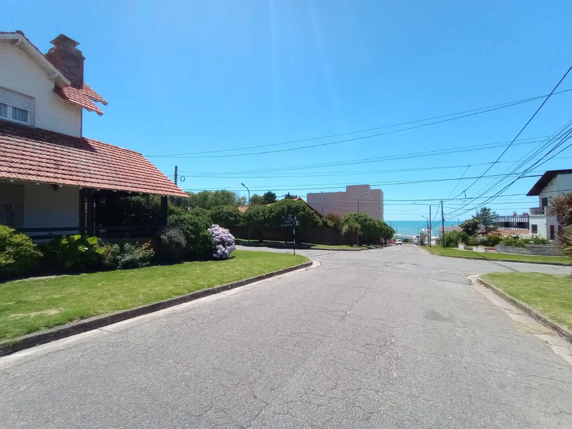 Chalet en esquina con vista al mar en Punta Mogotes