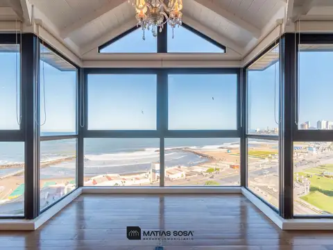 Venta - Penthouse - 5 ambientes - Vista al mar - Plaza España - La Perla