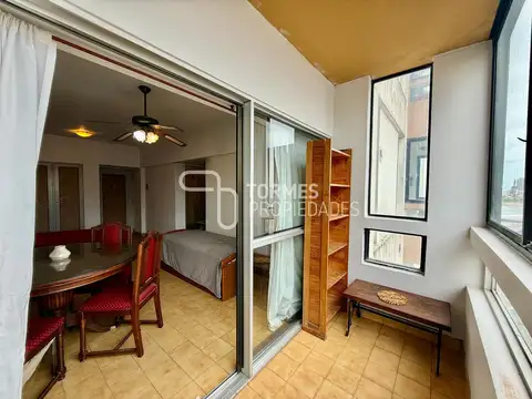 VENTA Departamento 1 ambiente con balcón y vista parcial al mar | Centro Mar del Plata
