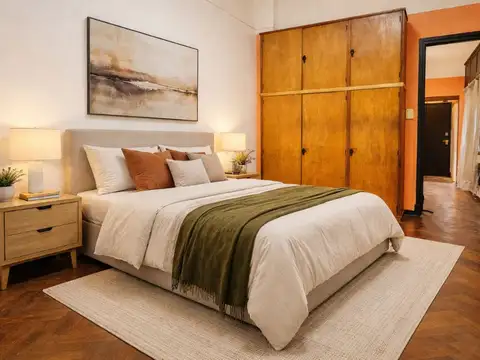 DEPARTAMENTO DOS AMBIENTES CON BALCON EN FLORES