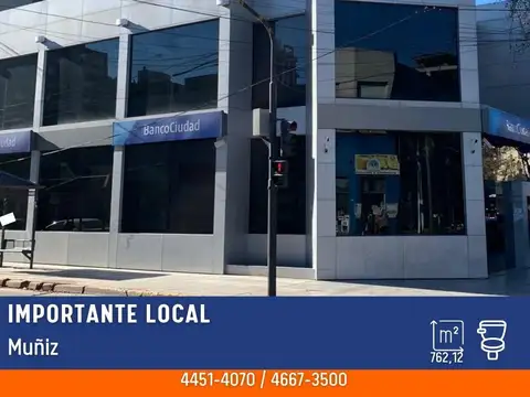 Local - Venta - Argentina, Muñiz - Avenida Presidente Peron 900