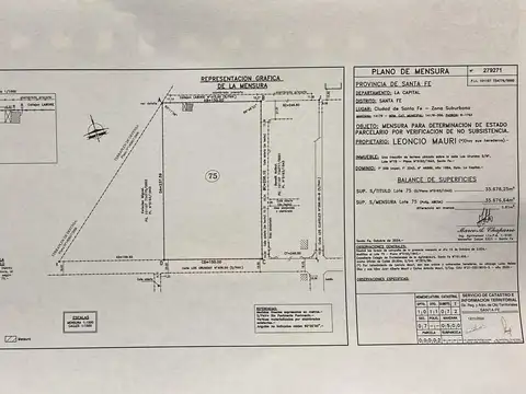 TERRENO EN VENTA - COLASTINE- SANTA FE