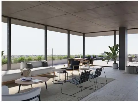 Departamento 2 ambientes con 1 baño