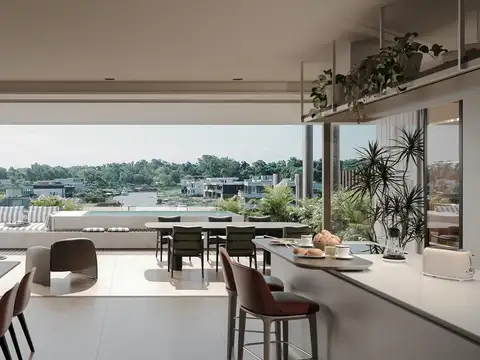 Departamento 5 ambientes con 4 baños