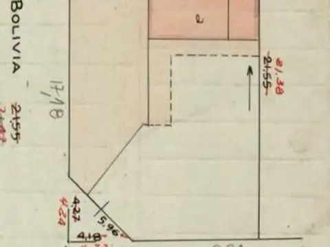 Terreno en Venta 8  mts Frente