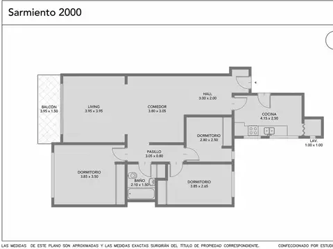 Departamento en Venta en Balvanera, USD 152.000