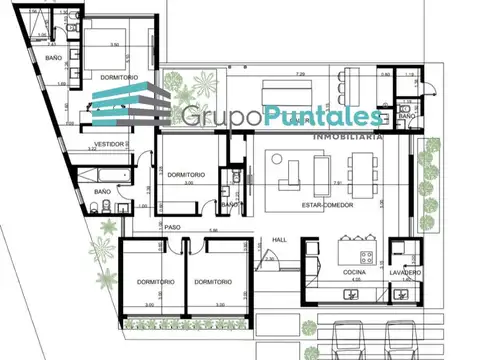 Casa 5 ambientes con 2 baños