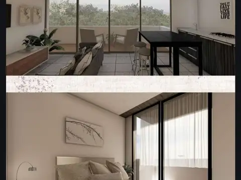 Departamento 3 ambientes con 1 baño