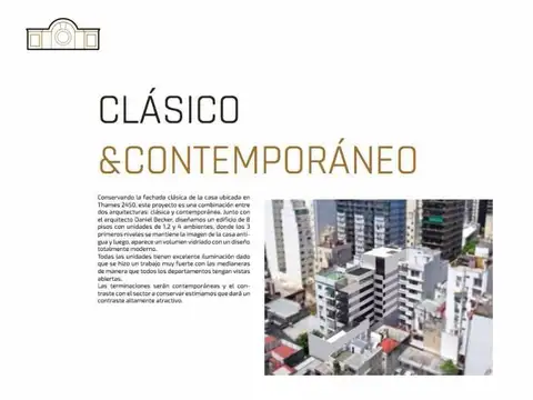 Departamento en Venta en Palermo, USD 105.553