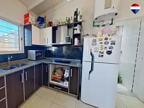 Departamento 2 ambientes con 1 baño