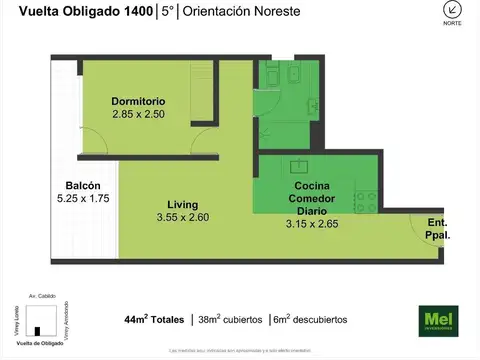 Vuelta De Obligado 1400