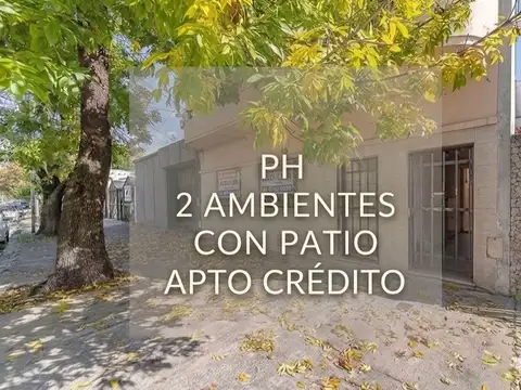 VENTA PH 2 AMBIENTES PATIO FLORES APTO CREDITO
