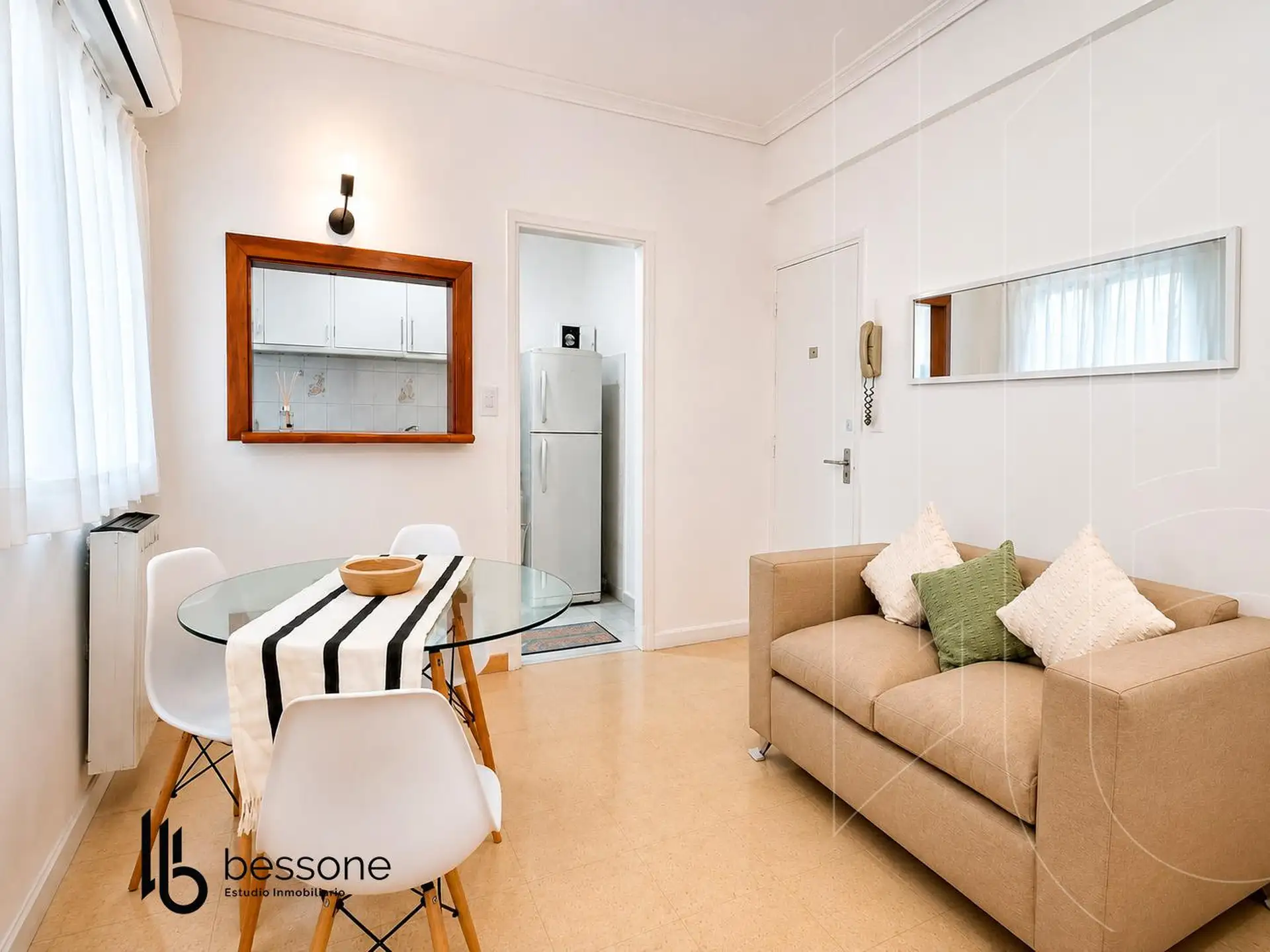Departamento 2 Ambientes Reciclado Interno Plaza Colon