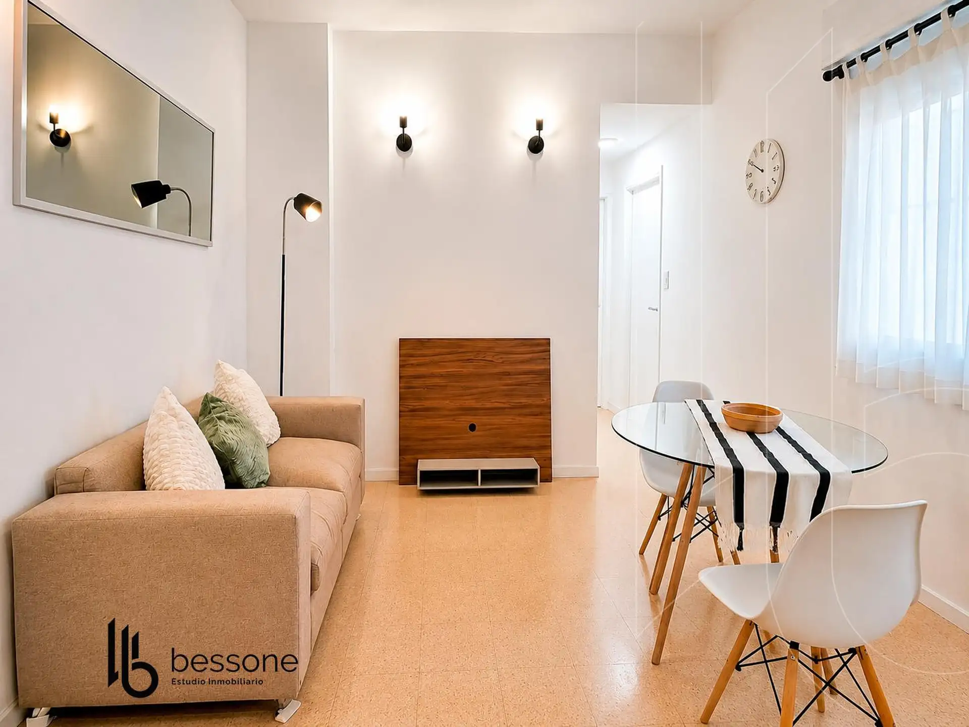 Departamento 2 Ambientes Reciclado Interno Plaza Colon