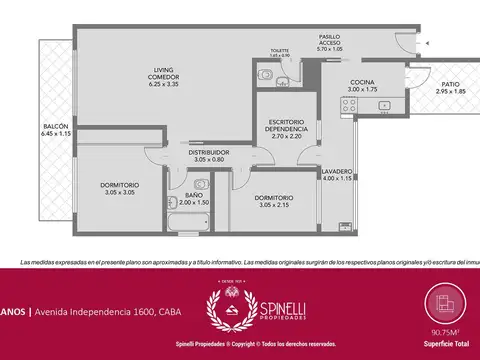 Departamento en Venta de 4 ambientes
