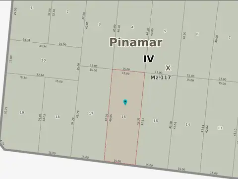 Terreno en Venta en Valeria del Mar, USD 180.000
