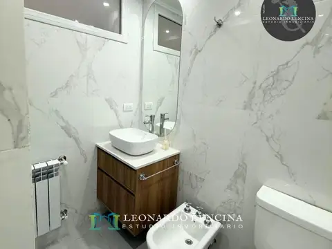 Departamento 3 ambientes con 2 baños
