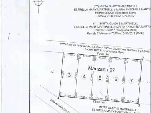 Lote Solares Del Valle  Muy Buena Ubicacion