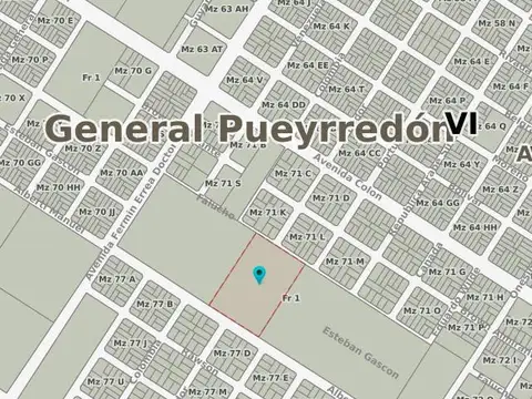 Venta Fraccion 26110 m²  Barrio Jorge Newbery