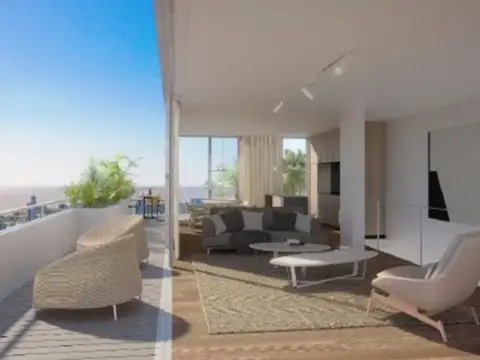 ÚNICO dúplex con terraza, vista al río 