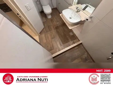 Departamento de dos ambientes en planta baja