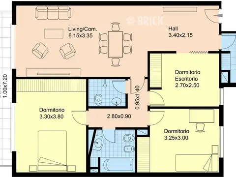 BARTOLOME MITRE al 3400 3°