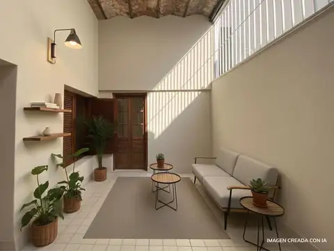 Venta - Departamento PH de dos dormitorios y patio cubierto en Centro, Rosario