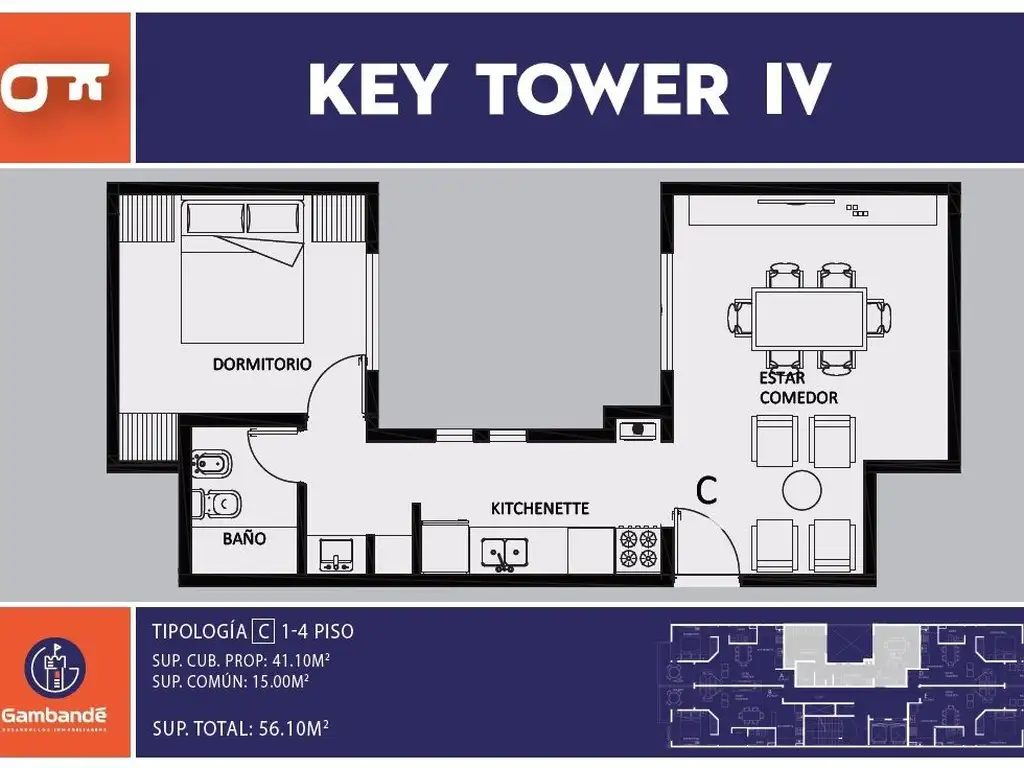 Domingo F Sarmiento 1300 - Entrega Abril 2022