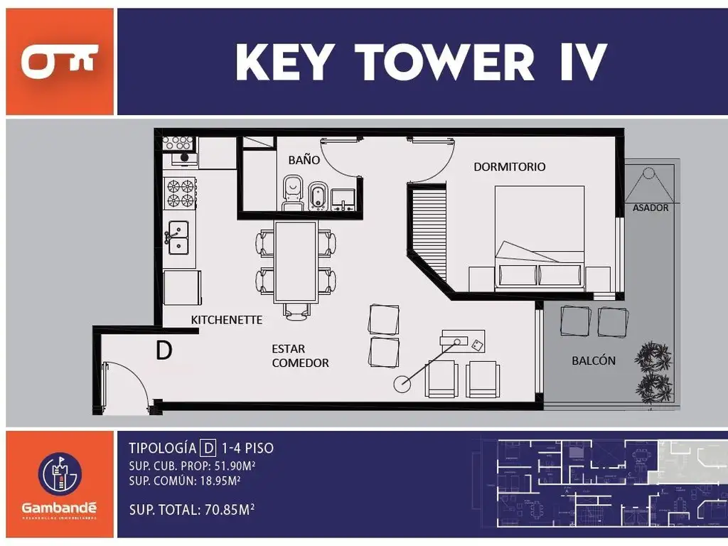 KEY TOWER IV - Entrega Abril 2022