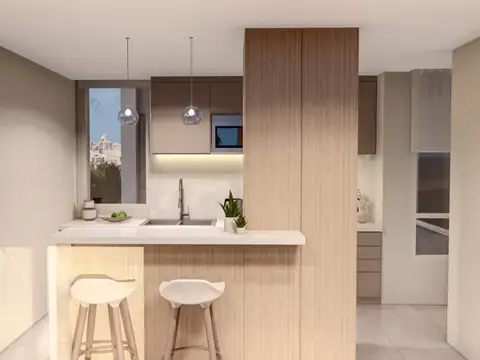 Departamento 2 ambientes con 1 baño