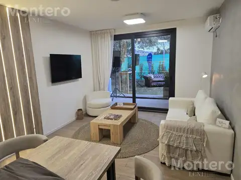 Departamento en Remeros Brickell 3 Ambientes con Jardín PB° A, B, G o H